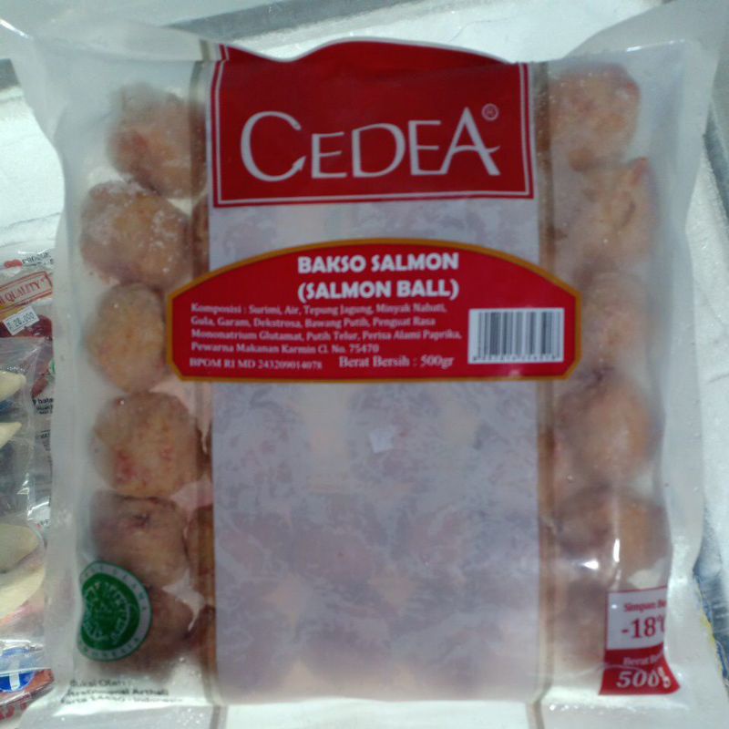 

Cedea Bakso Salmon 500 gram