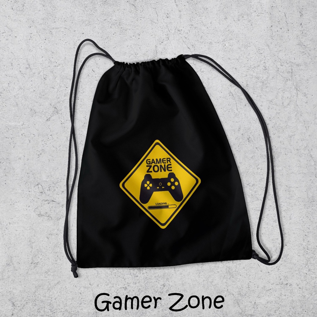 ZCO - Tas Serut Multifungsi Untuk Olahraga Sekolah Futsal Basket Berenang Tas Serut Nirvana