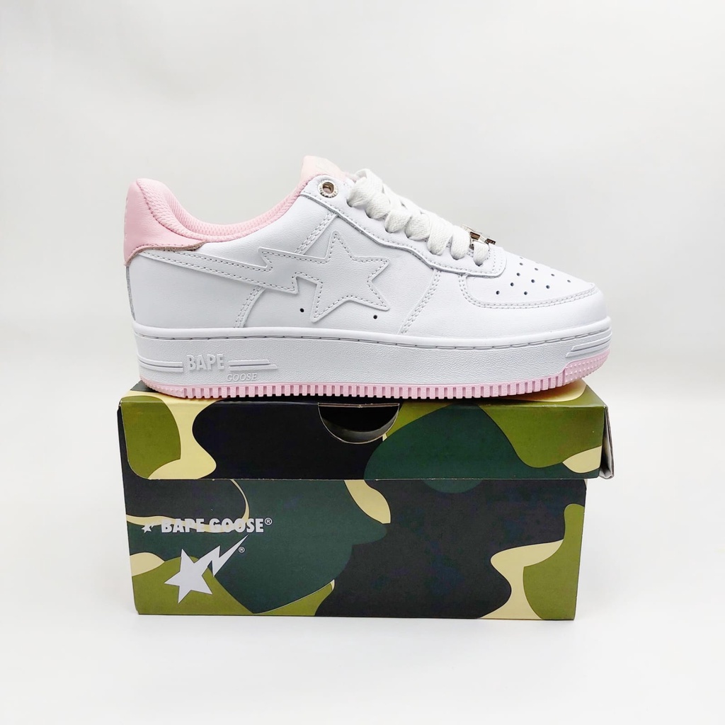 NEWEST !! SEPATU WANITA BAPE GOOSE/SNEAKERS WANITA SIZE 36-40