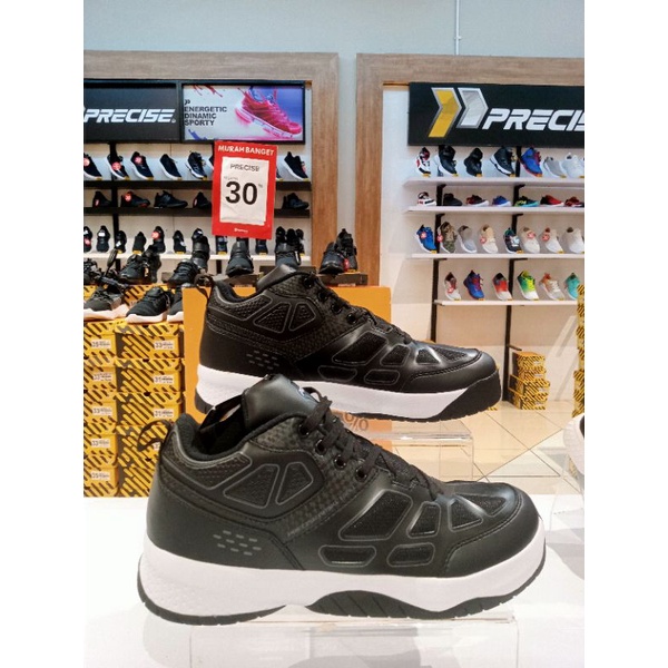 PRECISE:- sepatu basket pria keren original dari Ramayana ciplaz depok