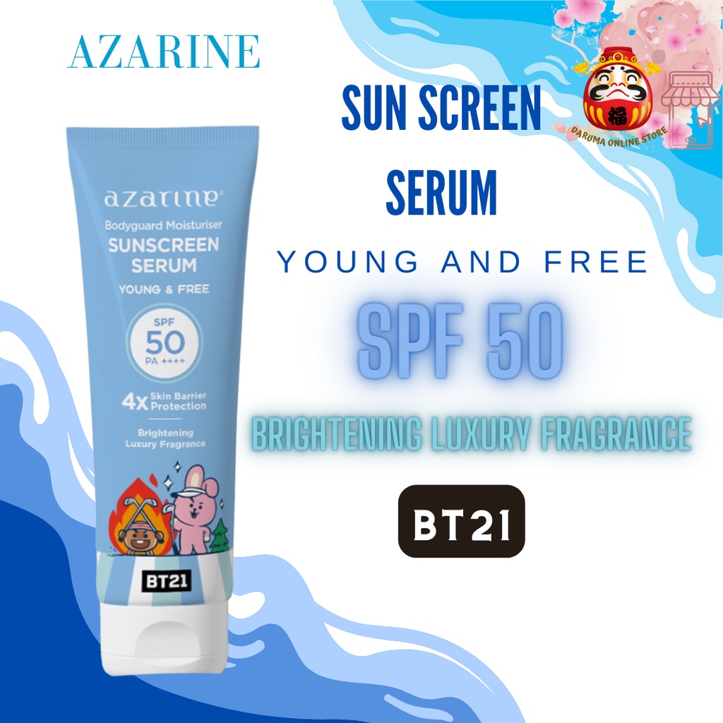 Azarine Sun Screen Serum BT21 100ml