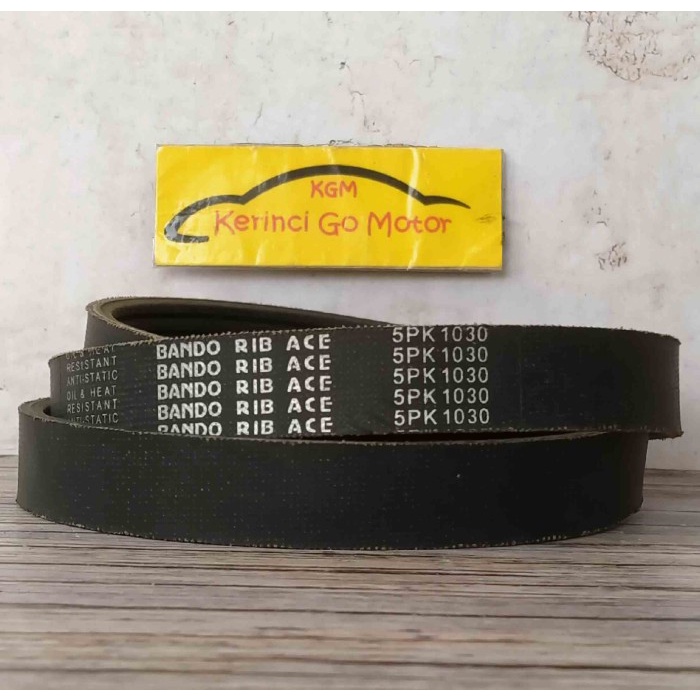 BANDO VAN BELT 5PK 1030 RIB BELT TALI KIPAS 5PK-1030 FAN BELT ALUR