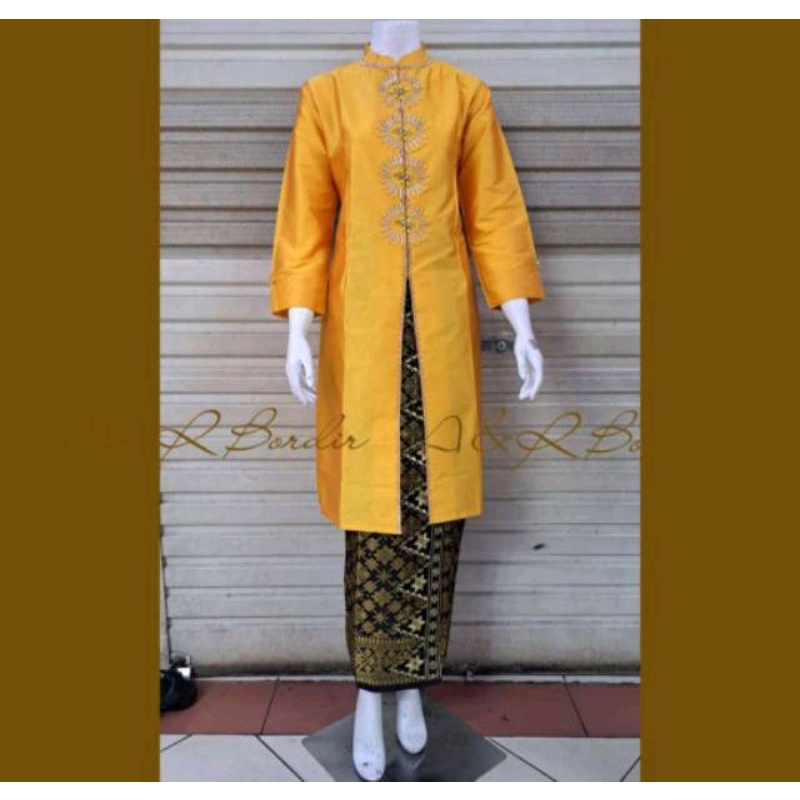 ATASAN KEBAYA TAFETA MELAYU PAYET//ATASAN KEBAYA KURUNG TAFETA FAYET