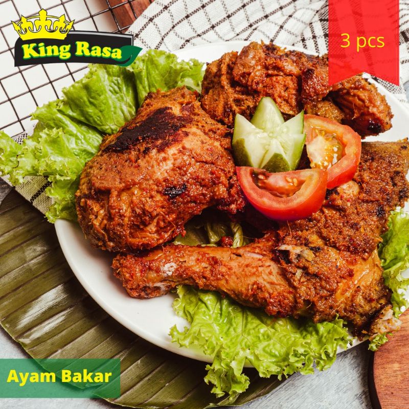 

Ayam Bakar Maranggi Frozen Isi 3pcs Dengan Sambal Spesial King Rasa