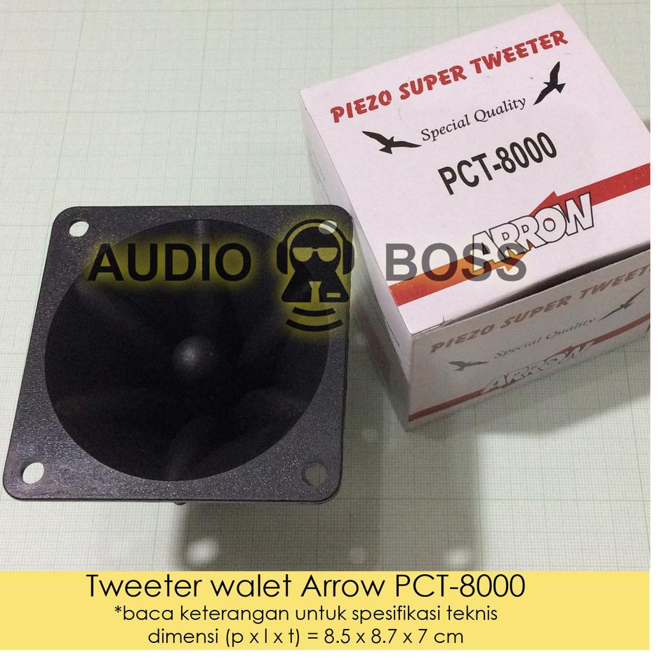 TRXHh6H1--Tweeter Walet Arrow PCT 8000 / Tweeter Wallet Piezzo Arrow PCT-8000