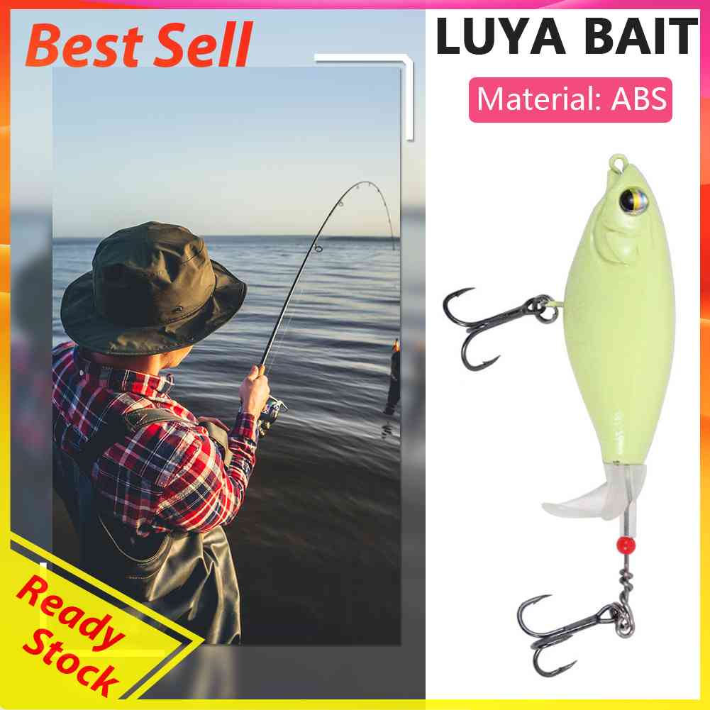 Umpan Pancing Tiruan Bentuk Ikan 6.5cm 6g Bahan Plastik Keras