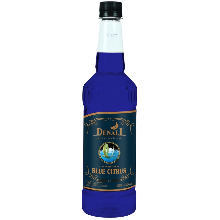 

DENALI BLUE CITRUS SYRUP 750ML, CAMPURAN MINUMAN KAFE PREMIUM DLL