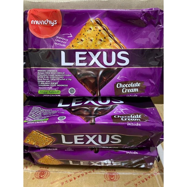 

Munchys Lexus Sandwich Crackers Chocolate Cream Biskuit Lexus Lexus Biscuit