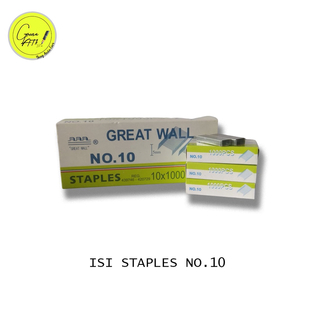 

Isi Staples / Stapler No.10