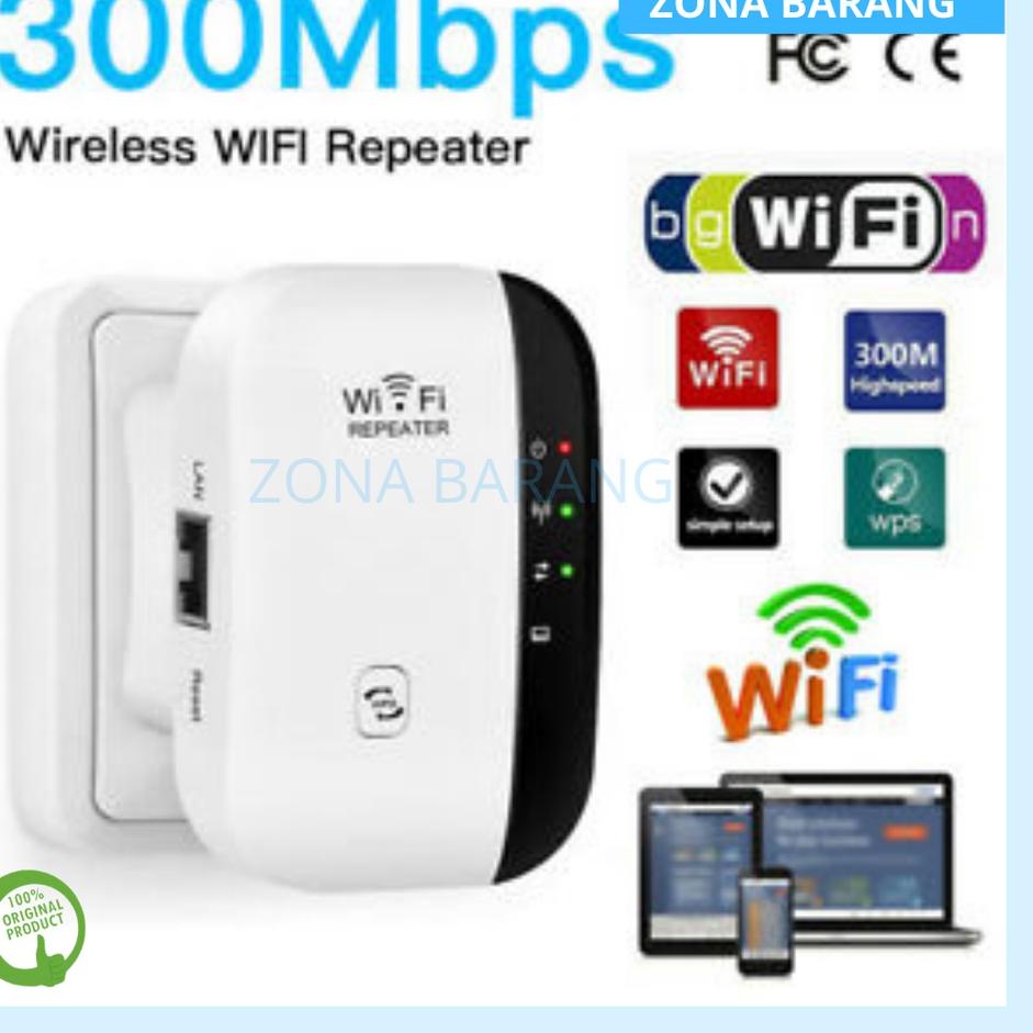 *Promo* WiFi Repeater Relay Wifi Range Extender Router 300 Mbps Acees Point Terbaik