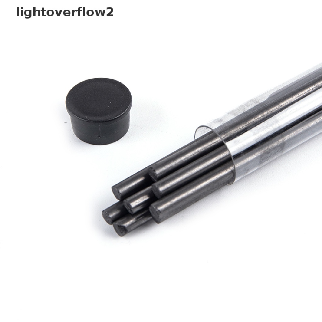 Lightoverflow2 8Pcs / set Pensil Mekanik Otomatis 4.0mm 2B / 4B / 6B / 8B Untuk Pengerjaan Kayu