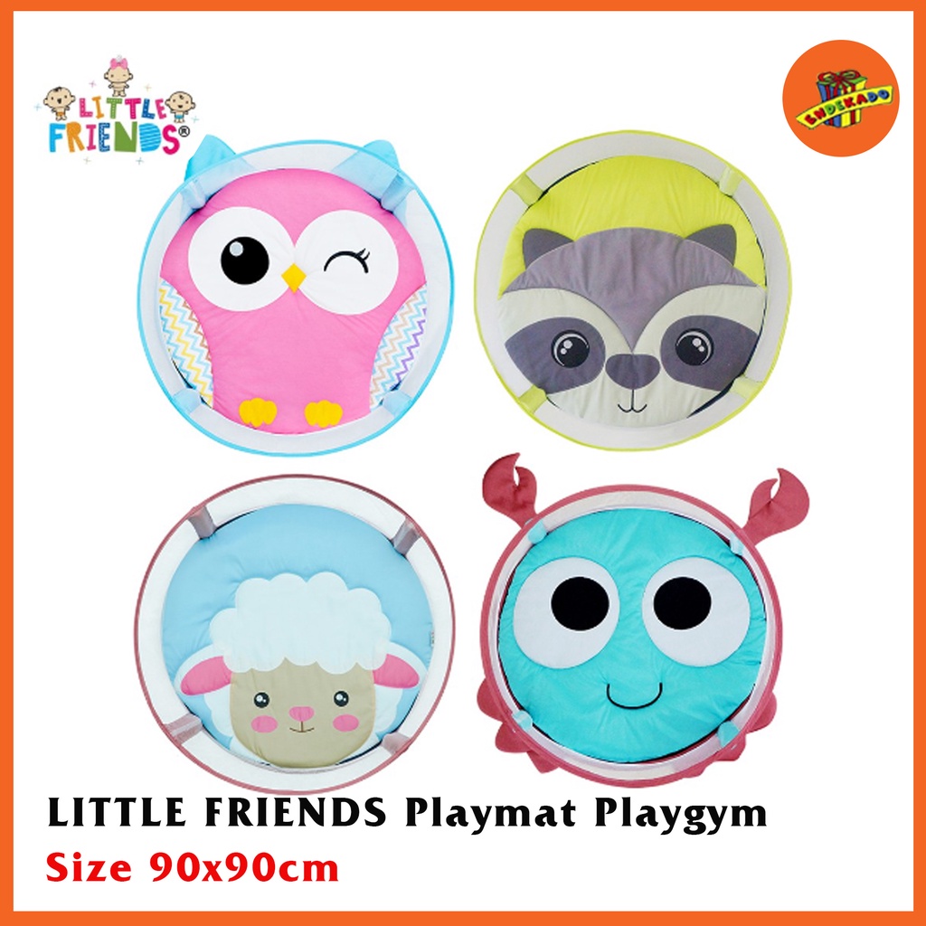 LITTLE FRIENDS Baby Playmat Playgym - Playmat Bayi Makassar