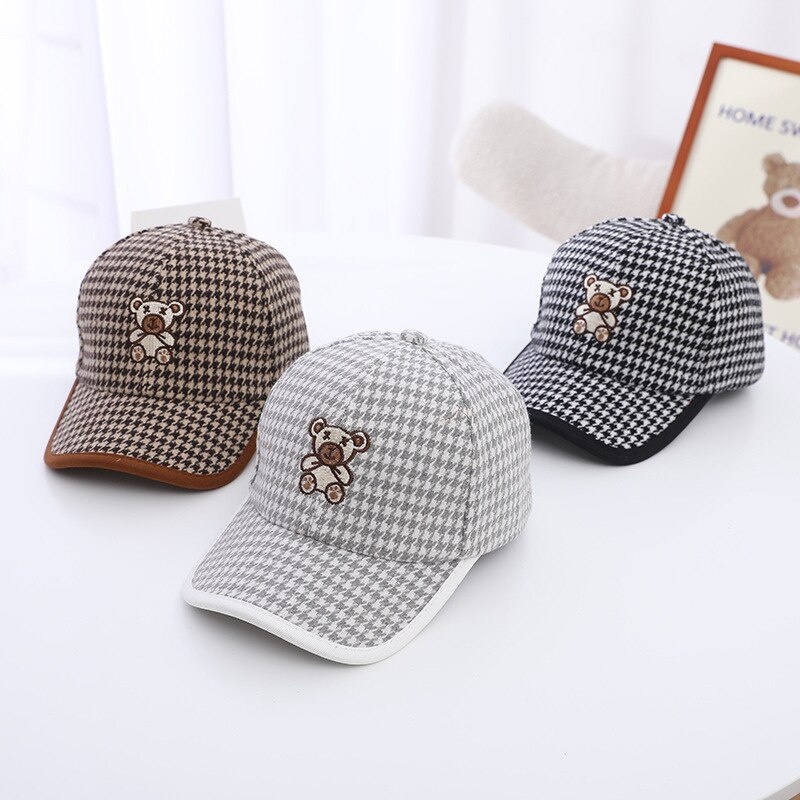 COD!!! topi anak karakter lucu motif BOARD BEAR usia 1-5 tahun keren import korea premium / babylovanta