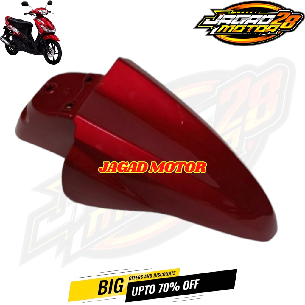 Spakbor Depan Yamaha Mio Smile Merah / Sepakbor Depan Yamaha Mio Smile Merah / Slebor Selebor Depan Yamaha Mio Smile Merah