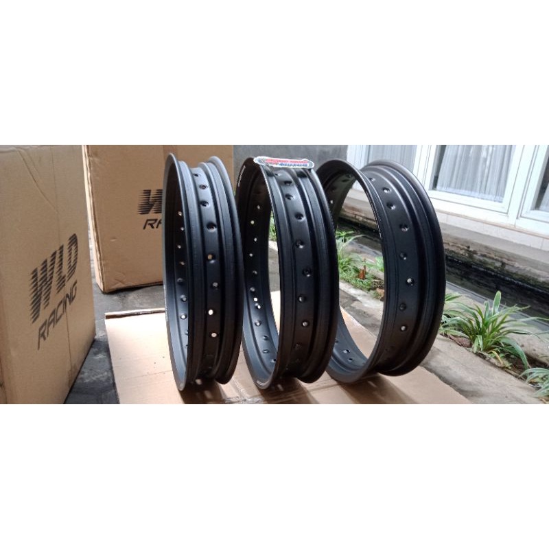 Velg MT WLD 250, 300, 350 ring 17 Lubang 28 Hitam, Velg Peleg WLD ring 17 Hole 28 Hitam MURAH,  PROM