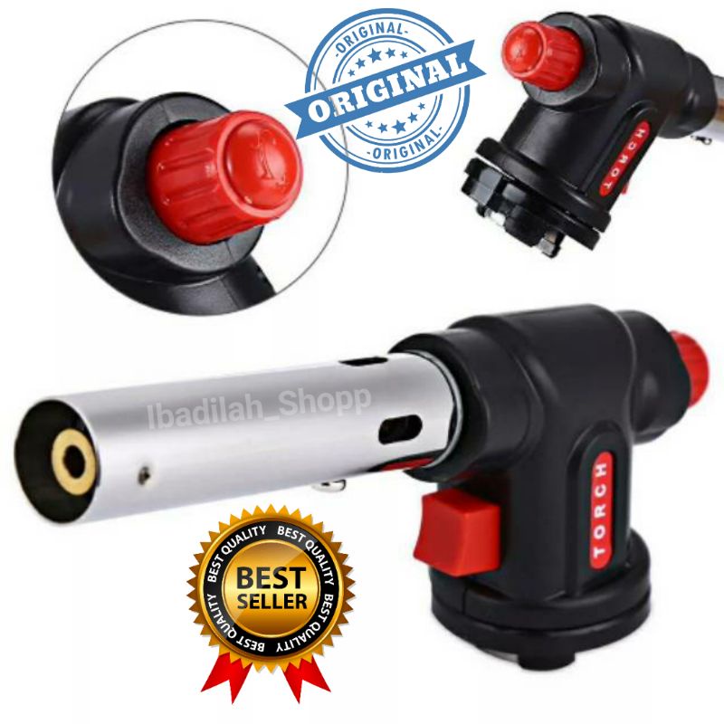 Flame Gun Berkualitas Firetric Ws-504C / Gas Torch Auto Pematik