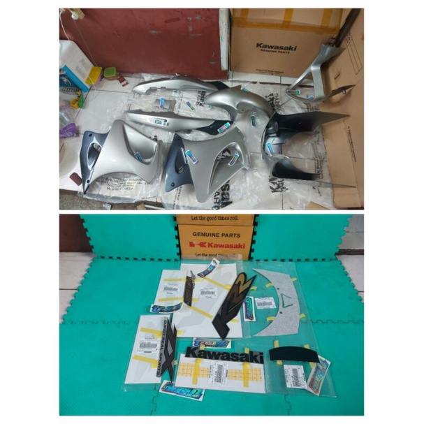 BODY COVER NINJA RR OLD SILVER FULLSET ORIGINAL