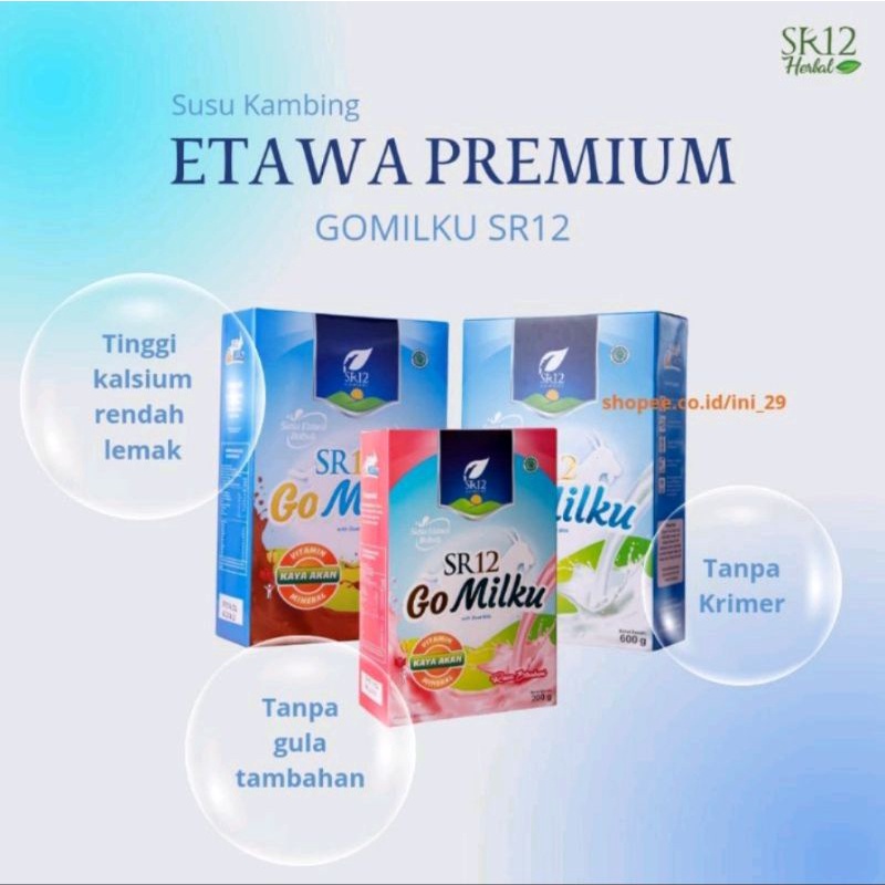 

SR12 go milku susu kambing etawa premium