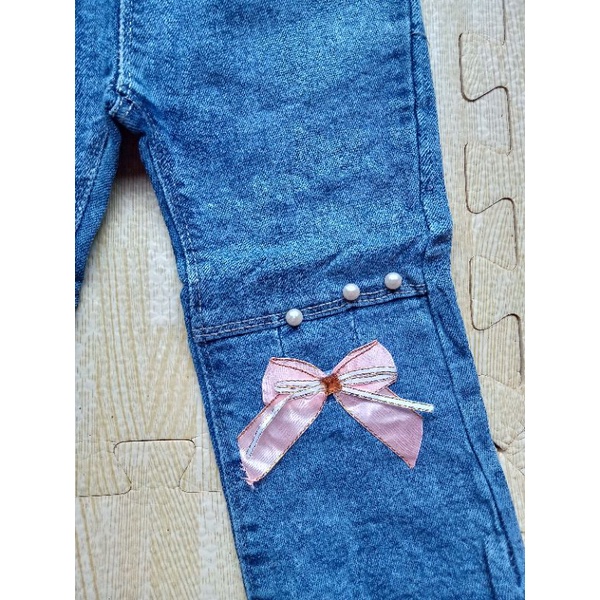 [1-6t] CELANA JEANS ANAK PEREMPUAN KAIJILI CHERRYBOMB IMPORT PREMIUM 1-6 TAHUN TEBAL ELASTIS CUTBRAY / CELANA JEANS PANJANG ANAK CEWEK CUTBRAY IMPORT - ZHAFIRA KIDS STORE