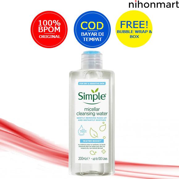 Simple Water Boost Micellar Cleansing Water 200ml
