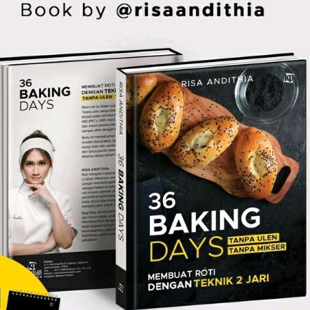 Buku 36 Baking Days (Bikin roti tanpa ulen, tanpa mikser)
