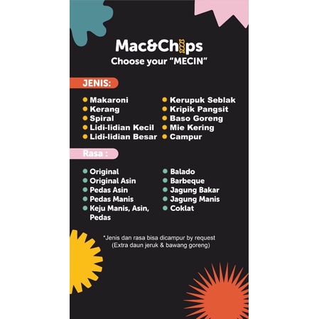

MIX YOUR OWN CHIPS