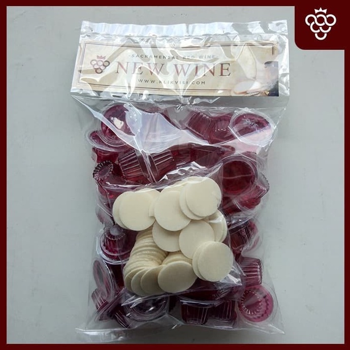 

Minuman Perjamuan Gereja Isi 50 + Hosti