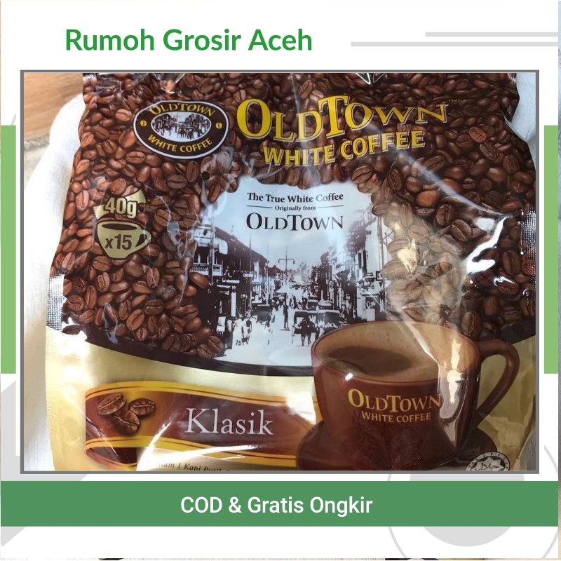 

[ACEH] KOPI OLD TOWN MALAYSIA 1 PACK ISI 38 STICK