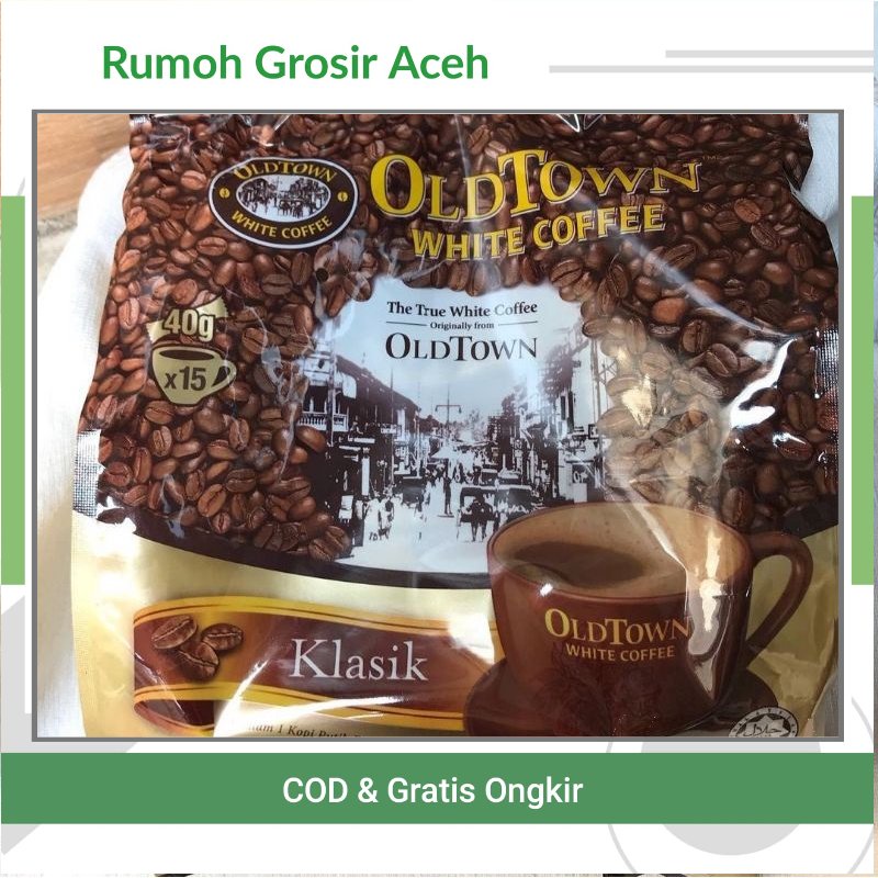 

[ACEH] KOPI OLD TOWN MALAYSIA 1 PACK ISI 38 STICK