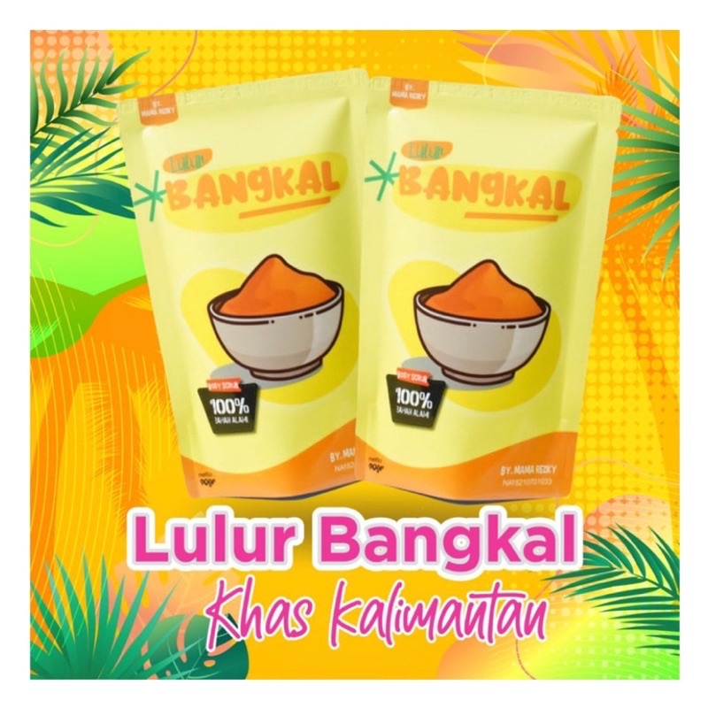 LULUR/ SCRUB BANGKAL KHAS KALIMANTAN