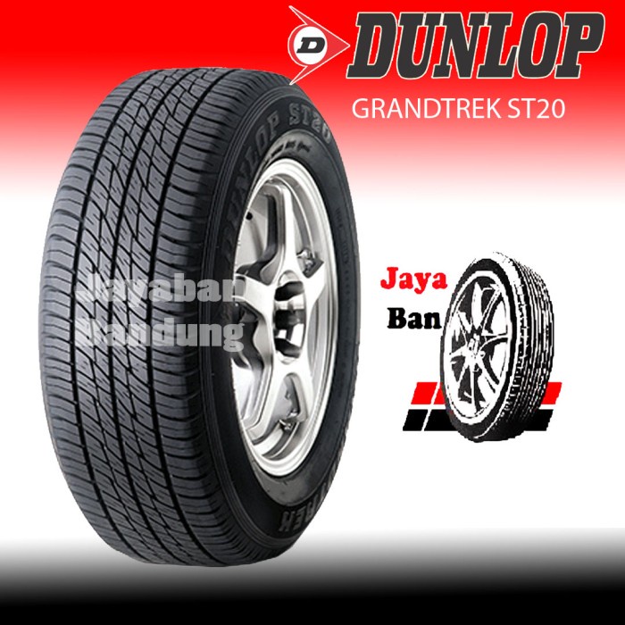 Ban Mobil Triton Fortuner - Dunlop Grandtrek AT20 Ukuran 265/70 R16