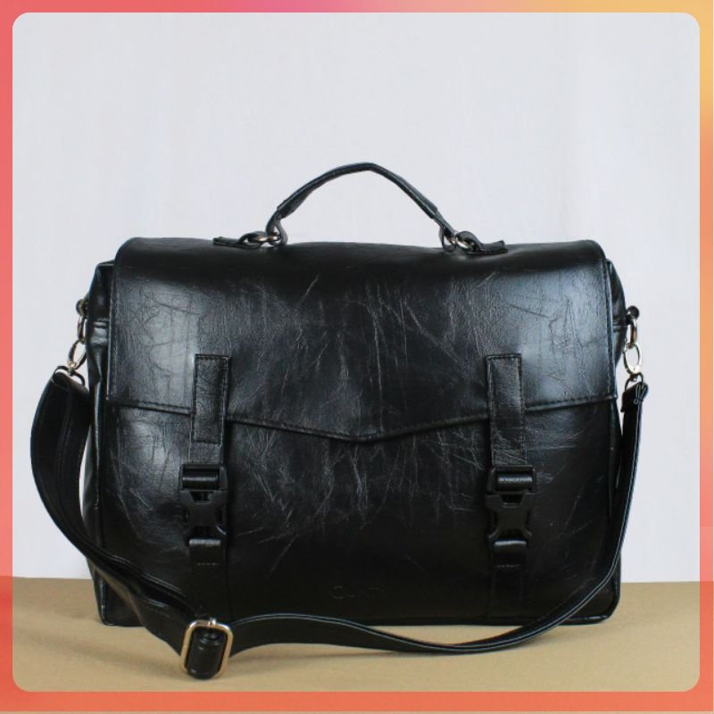 Tas Kerja Pria Wanita - Tas Laptop Kantor Briefcase Quinta Emir Bag Tas Kantor
