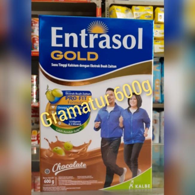 

[ COD ] Entrasol Gold Coklat 800g