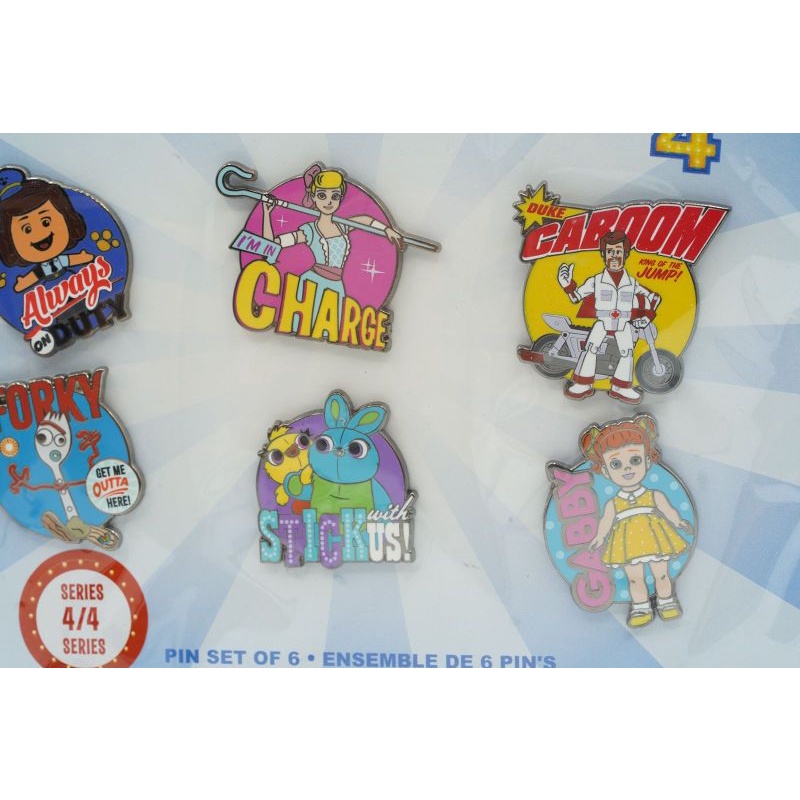 Pin Toy Story 4 Disney Complete Set Pins