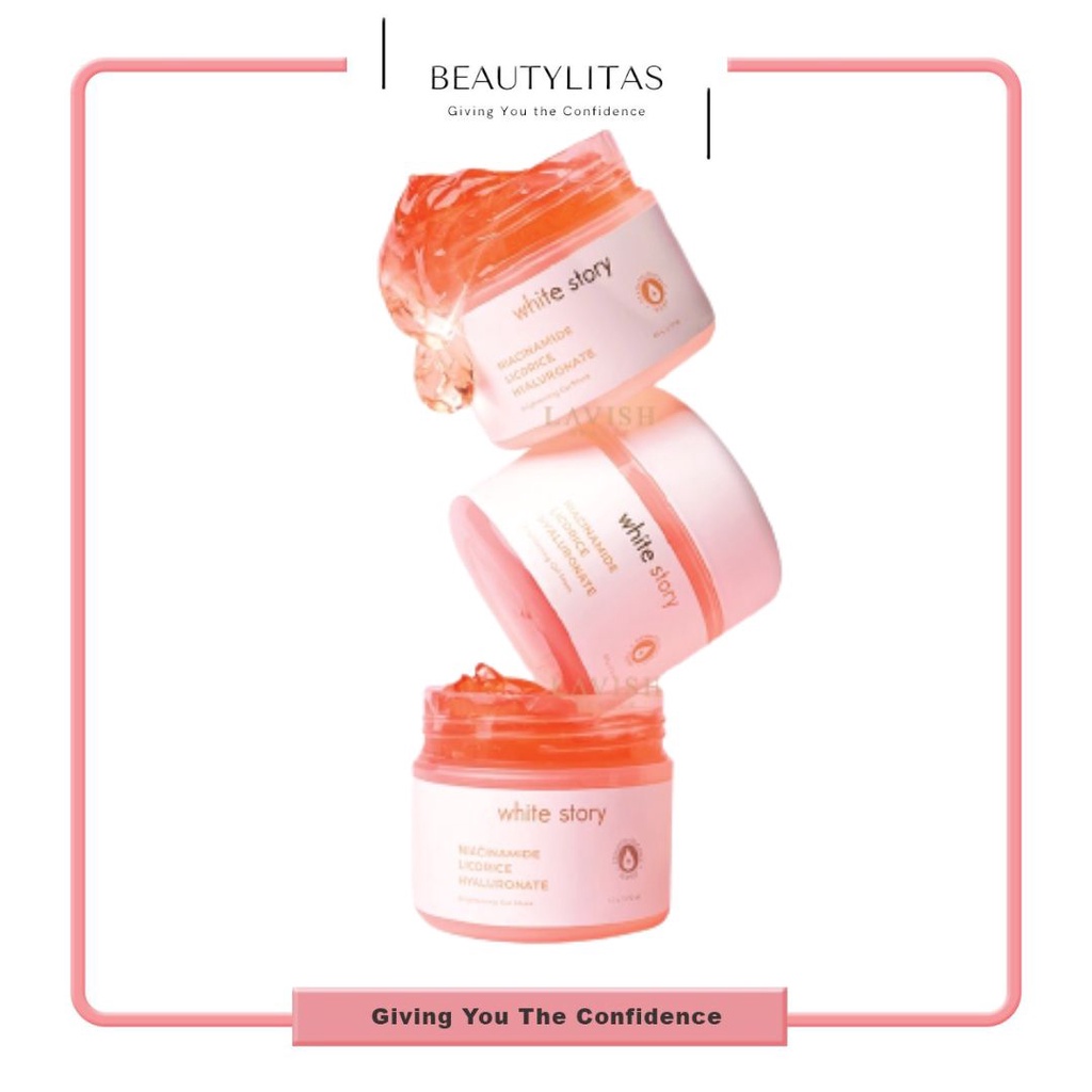 WHITE STORY Brightening Gel Mask