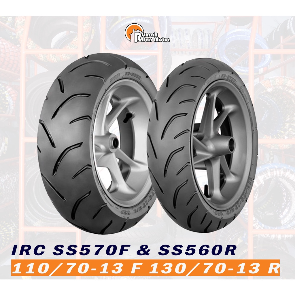 IRC SS 560 570 110/70-13 130/70-13 BAN STANDART NMAX 110/70-13 130/70-16