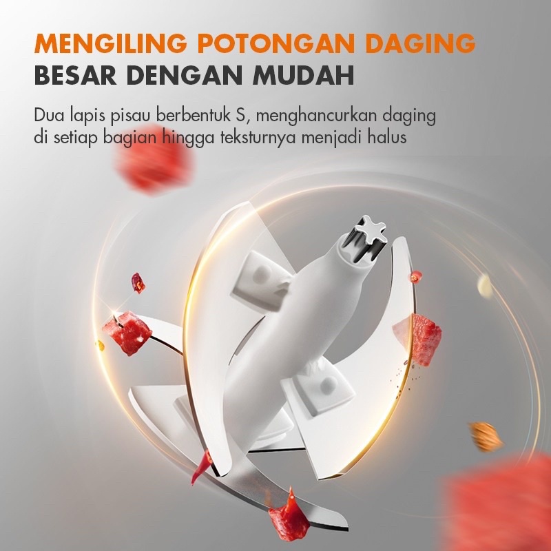 Gaabor Electric Meat Grinder Mesin Penggiling Daging/ Sayur Food Processor /GJ-M30A01