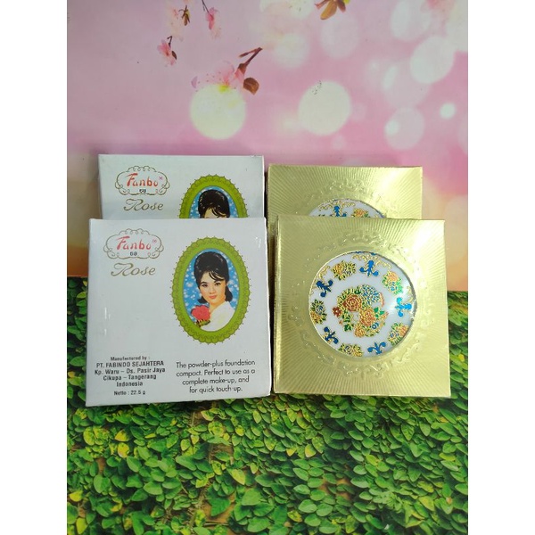 Fanbo bedak rose//gloria