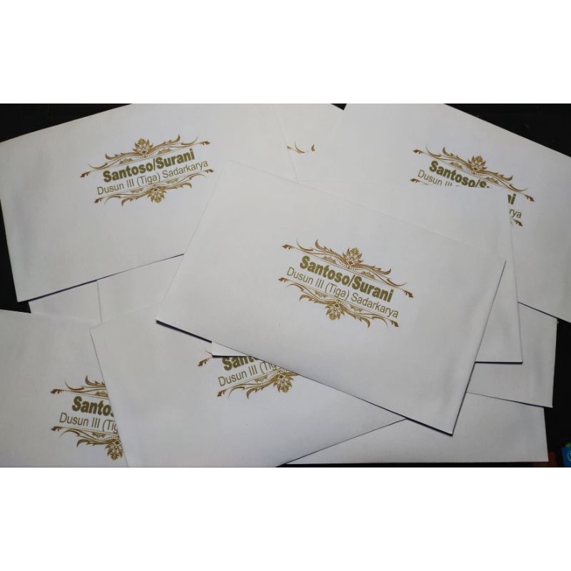 

Amplop kondangan custom