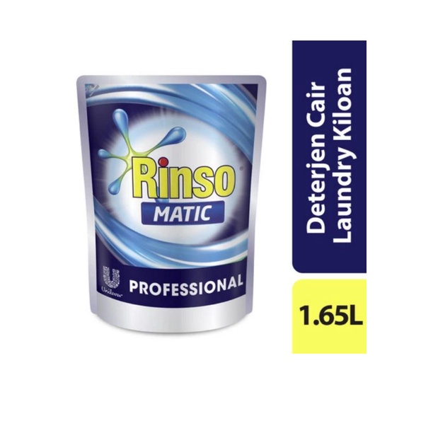 RINSO MATIC CAIR 1.65 LITER / DETERJEN CAIR