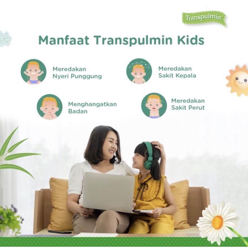 TRANSPULMIN KIDS Balsam 10gr &amp; 20gr | Meredakan Flu &amp; Hidung Tersumbat Anak