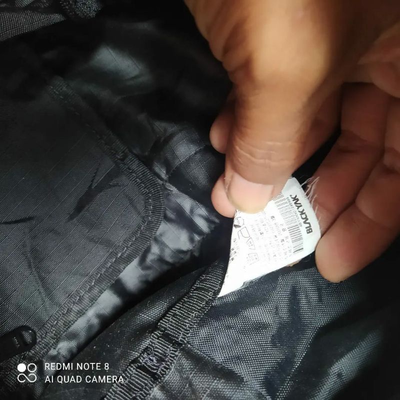 tas minggat black Yak second