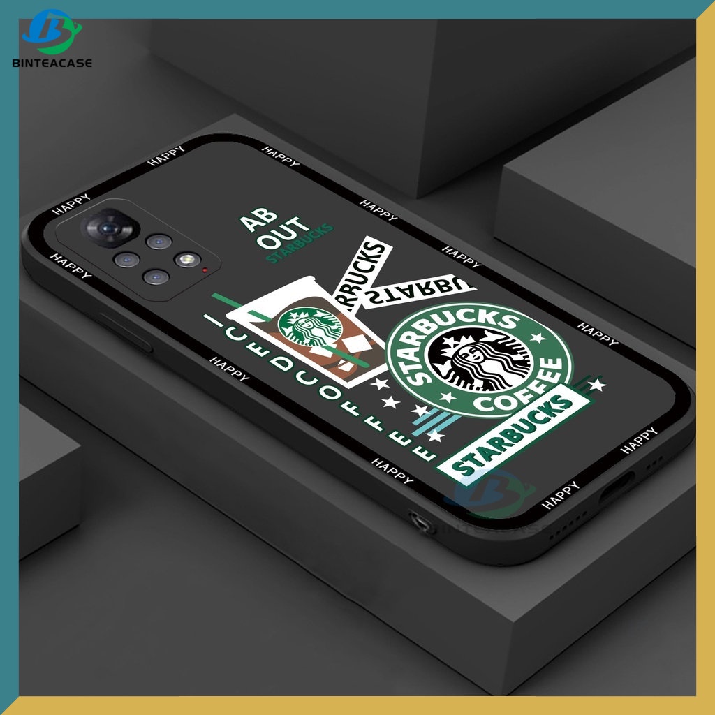 Redmi10 5G 10C 10A 9C 9T 9A Redmi Note 11S 11 Pro Note10 5G Note 10S Note9 Note8 Note7 Poco M3 Pro X3 Pro NFC Motif Kopi Kreatif Anti Jatuh Lembut Case Silikon Binteacase