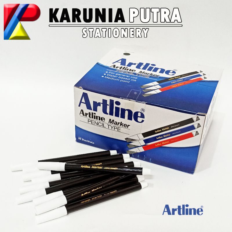 

Spidol Kecil Artline Marker EK316 Hitam Biru Merah Bisa Grosir
