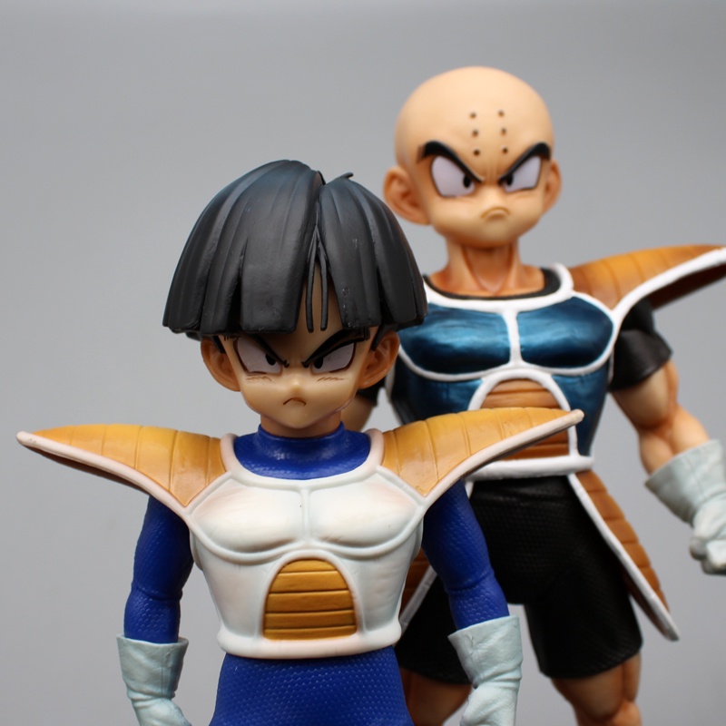 Mainan Action Figure Model Anime Dragon Ball Namek Earth Warrior Son Gohan Kuririn Bahan PVC 24cm Untuk Koleksi