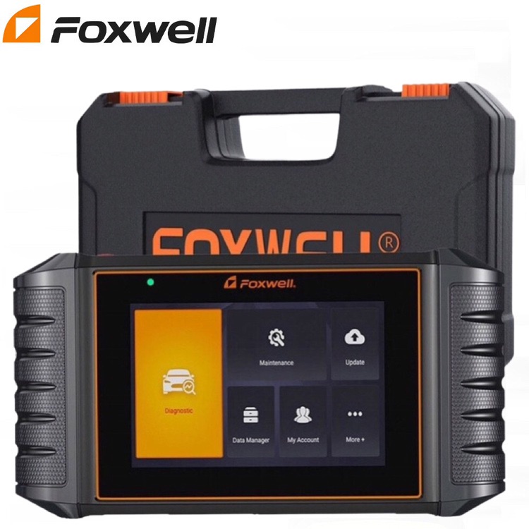 FOXWELL NT809 OE-Level Mobil Scanner Obd2 Alat Scanner Mobil Obd2 Car Diagnostic Tool All Systems Odb2 Car Scanner With 30+ Maintenance Reset Functions And Bi-Directional Control