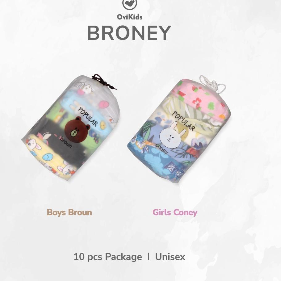 Siap Kirim OVIKIDS-UNDIES-SIDI L BRONEY | Celana Dalam Paket 10 Pcs Anak Laki-Laki Perempuan