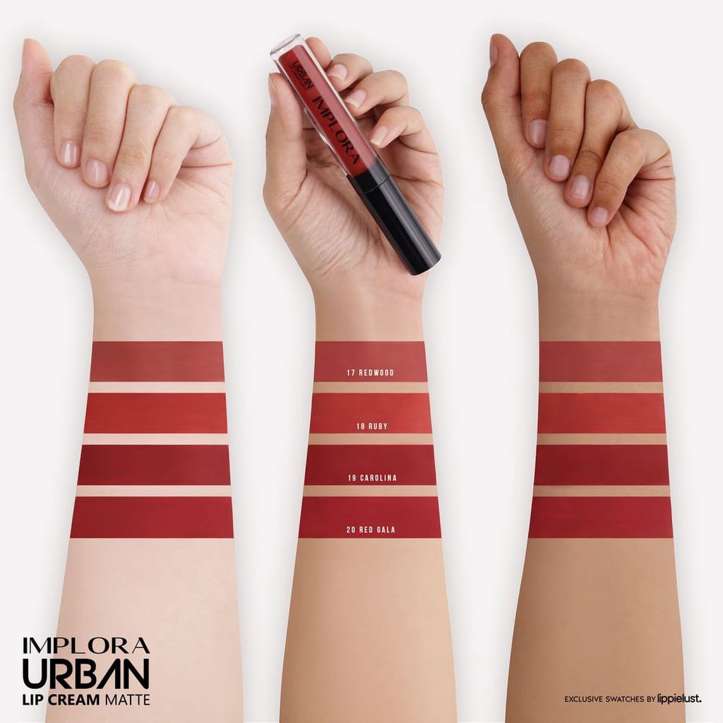 IMPLORA URBAN MATTE LIPCREAM JELLY TINT Lipstick  Liptint