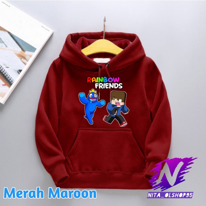 rainbow friends hoodie anak rainbow friends roblox game