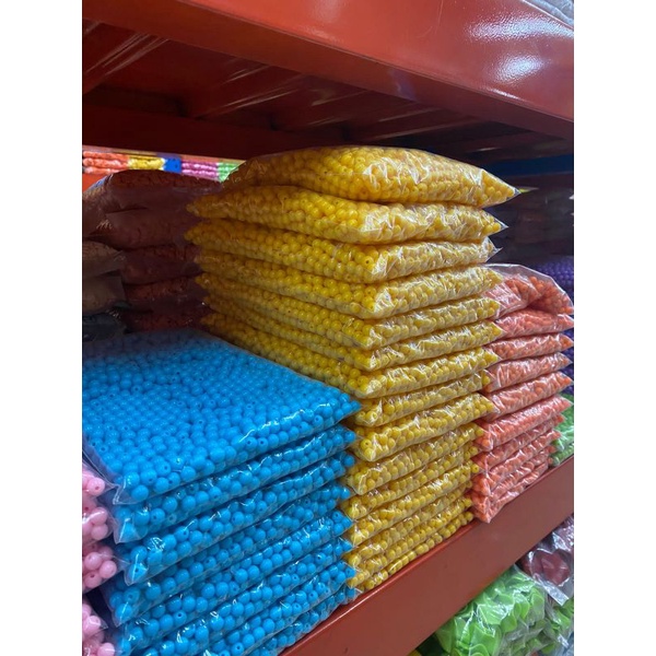 (Pon ) Mote Susu Bulat Manik Manik Bulat Pastel 4/6/8mm Bahan